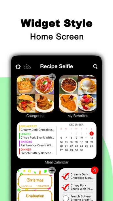 Recipe Selfie the Cooking App स्क्रीनशॉट