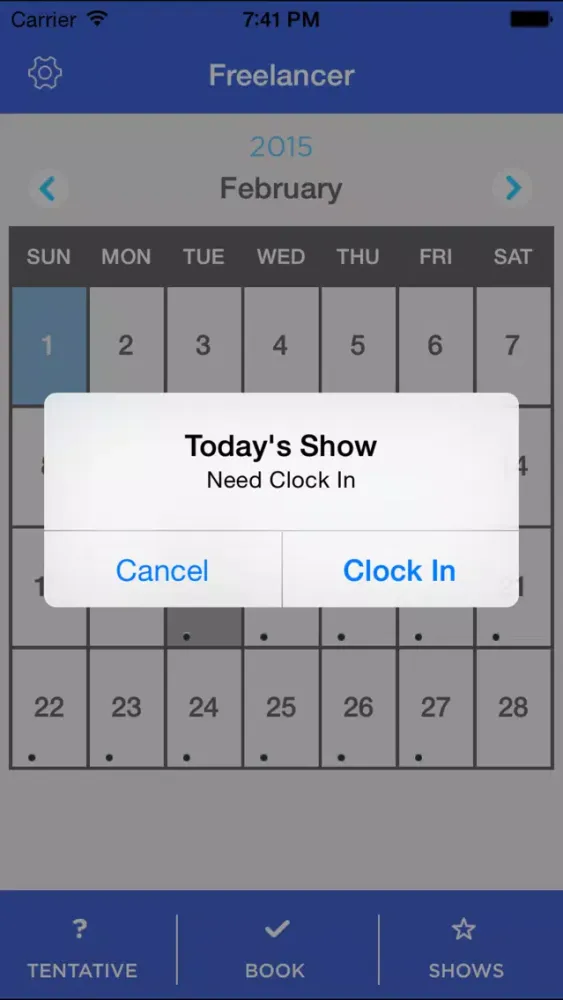 ภาพหน้าจอของ Freelancer - Invoicing and Show Management