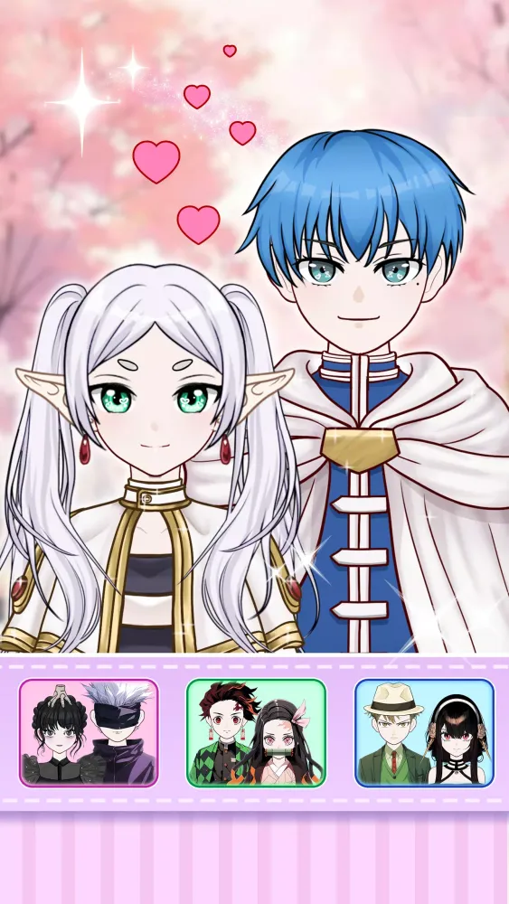 Anime Couple: Avatar Maker Screenshots
