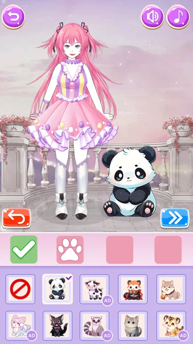 Screenshot di Anime Fashion: Dress Up Games
