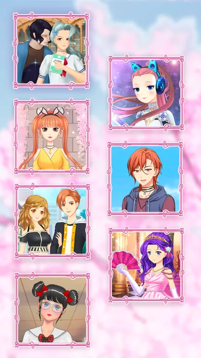Anime Dress Up Girl Games Ekran Görüntüleri