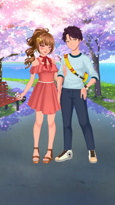 Anime Dress Up Girl Games Ekran Görüntüleri