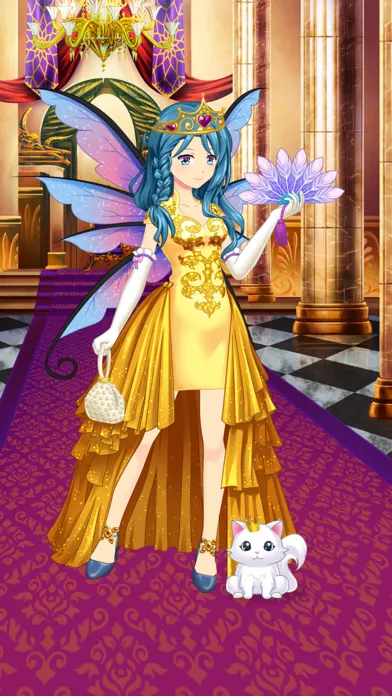 Anime Dress Up Girl Games Ekran Görüntüleri