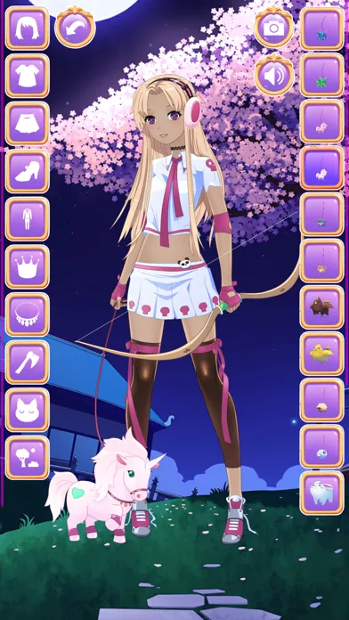 Anime Dress Up Girl Games Ekran Görüntüleri