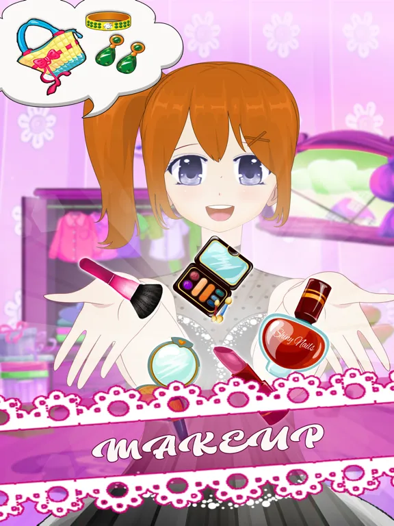 Capturas de pantalla de Dress Up Anime Game For Girls iPad 