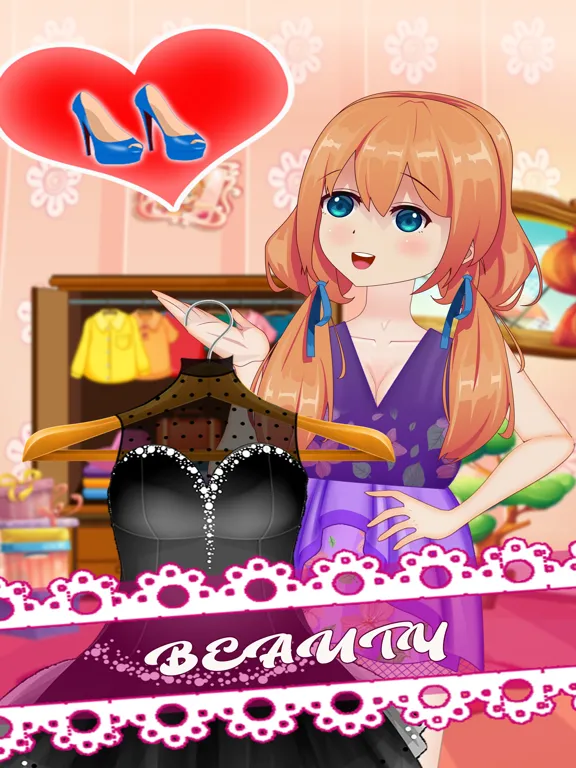 Capturas de pantalla de Dress Up Anime Game For Girls iPad 