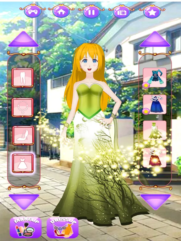 Capturas de pantalla de Dress Up Anime Game For Girls iPad 