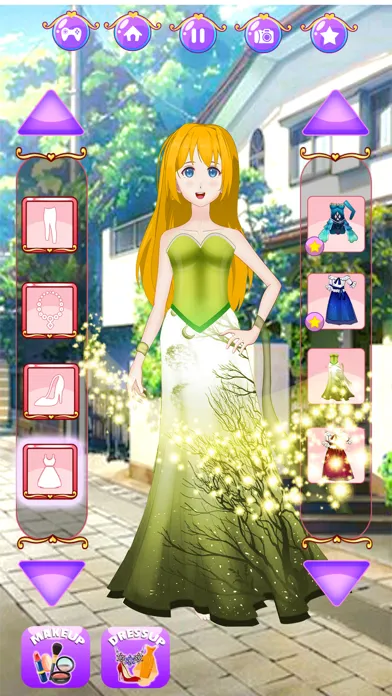 Capturas de pantalla de Dress Up Anime Game For Girls