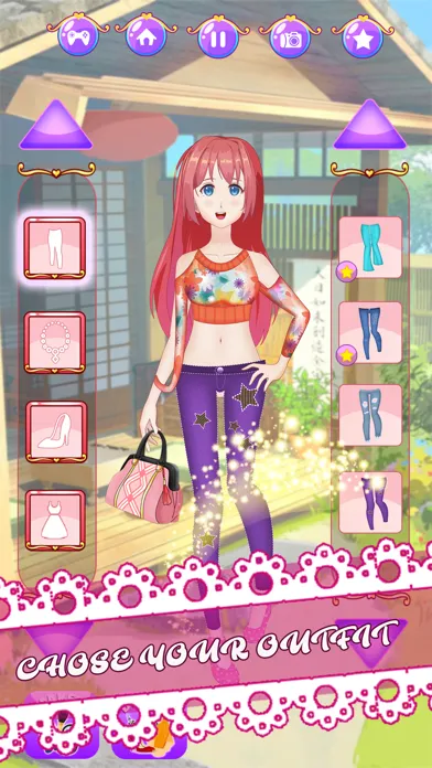 Capturas de pantalla de Dress Up Anime Game For Girls