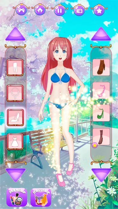 Capturas de pantalla de Dress Up Anime Game For Girls