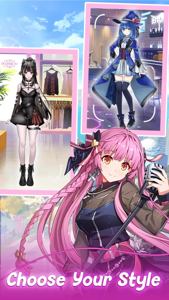 Anime Dress Up Moe Girl Games Screenshots