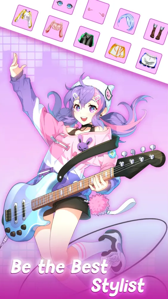 Anime Dress Up Moe Girl Games Screenshots