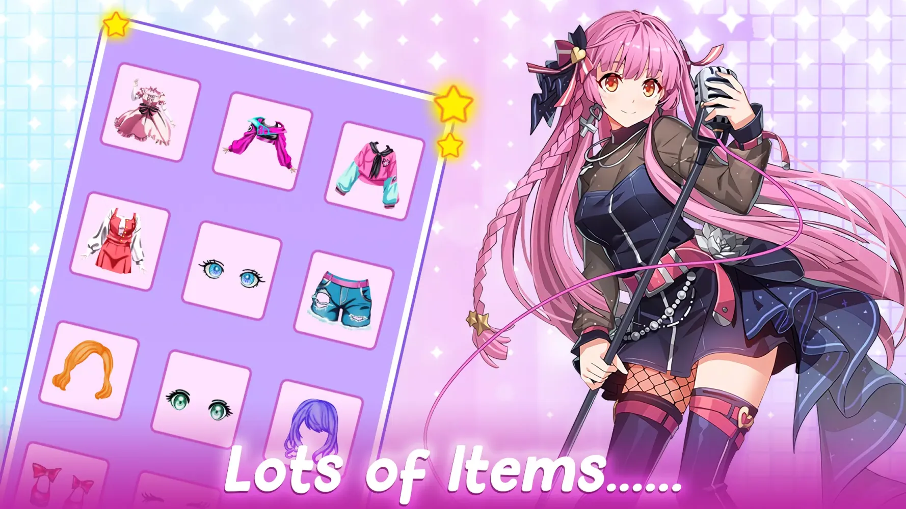 Anime Dress Up Moe Girl Games Screenshots