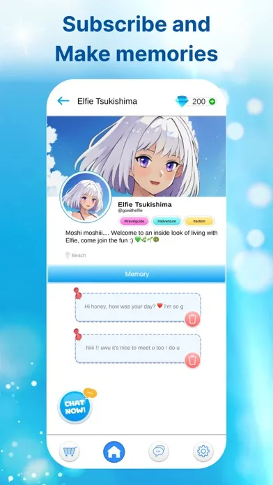 ภาพหน้าจอของ Waifu Anime Girlfriend