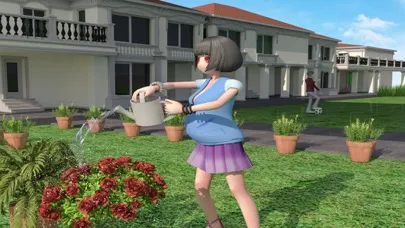 Ảnh chụp màn hình của Anime Pregnant Mom Baby Care!