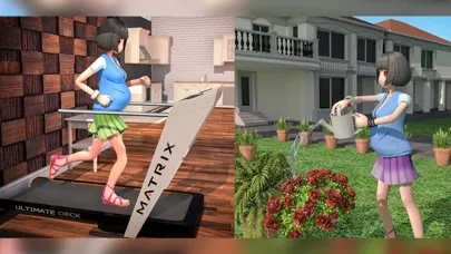 Ảnh chụp màn hình của Anime Pregnant Mom Baby Care!