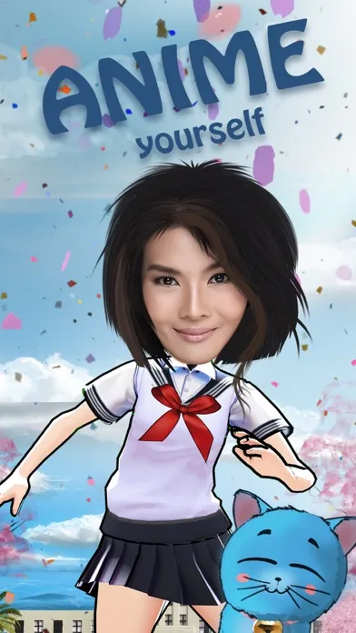 Captures d'écran de Anime Yourself - Face in manga