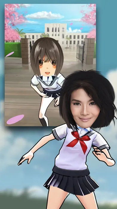 Captures d'écran de Anime Yourself - Face in manga