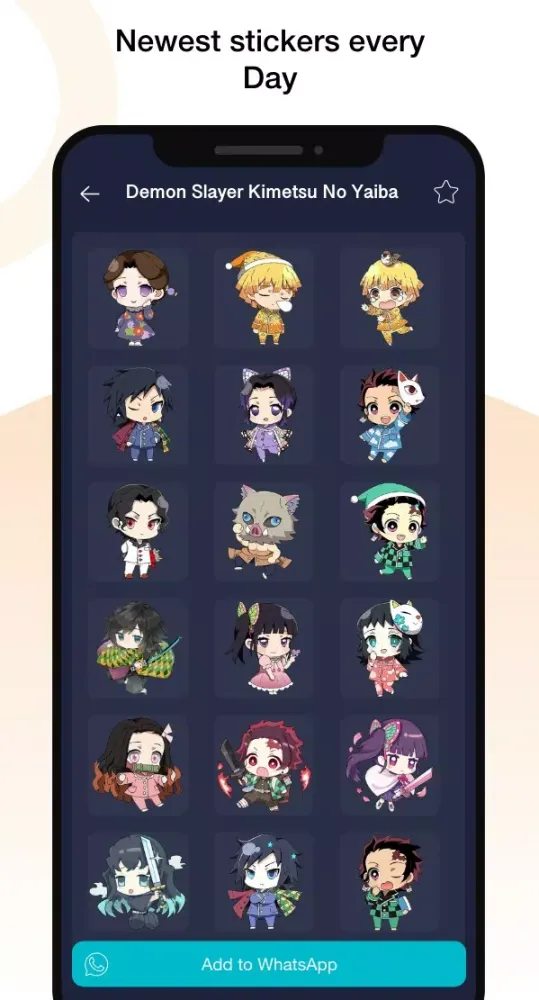 Capturas de pantalla de Anime Stickers for Whatsapp