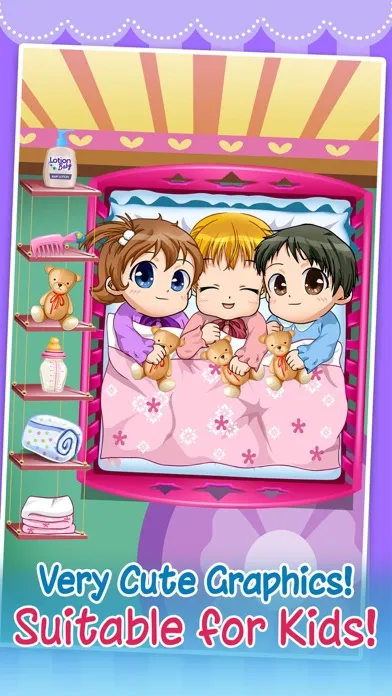Anime Newborn Baby Care - Mommy's Dress-up Salon Sim Games for Kids! Screenshots