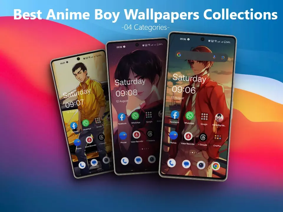 Zrzuty ekranu Anime Boy Wallpapers Offline