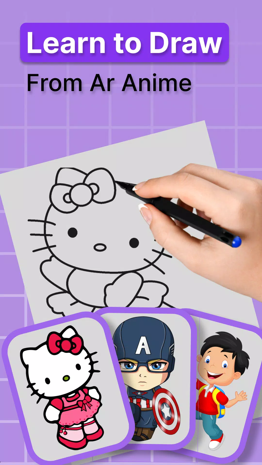 Draw Anime - AR Drawing Sketch Screenshots