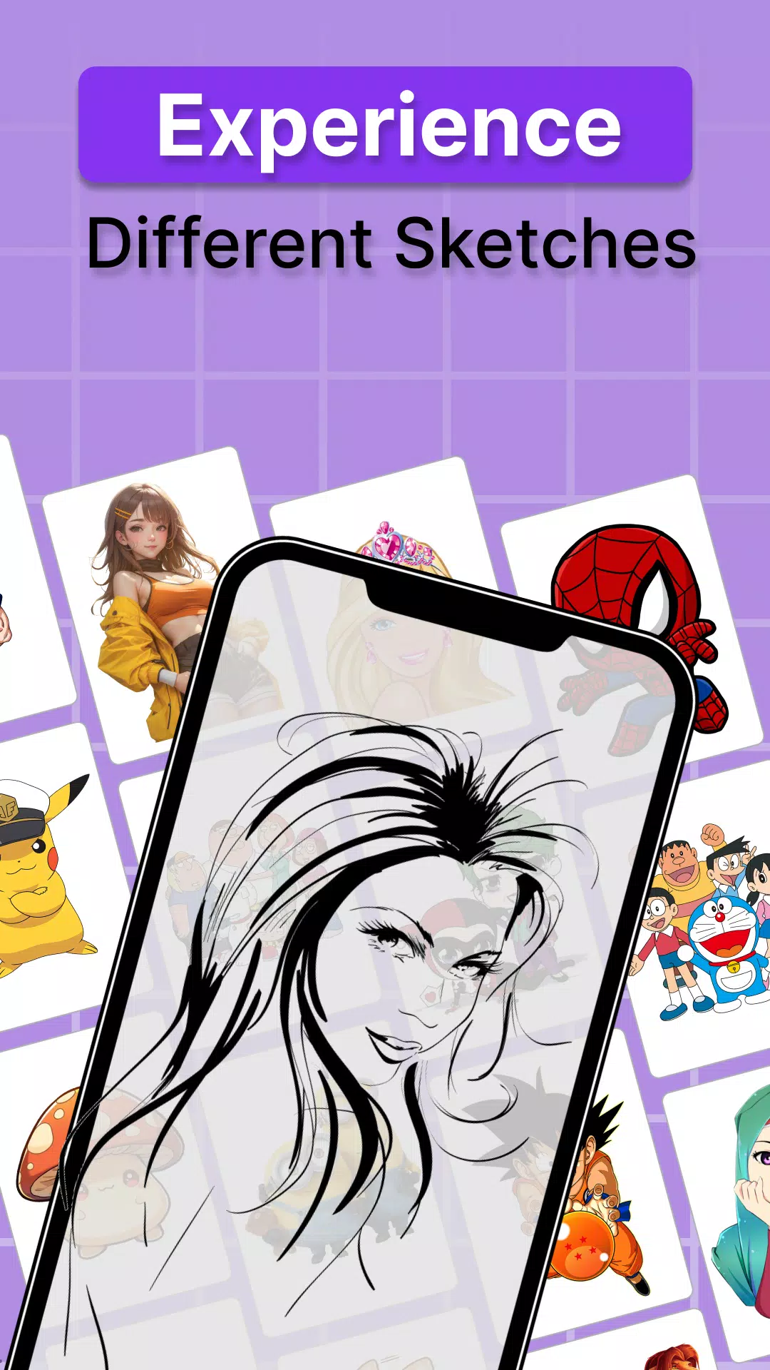 Draw Anime - AR Drawing Sketch Screenshots