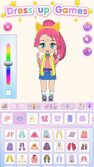 Tangkapan layar Chibi Maker: Dress Up Games