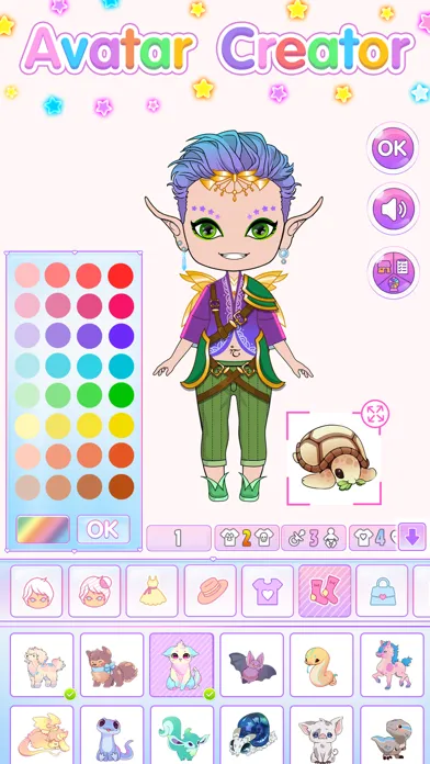 Tangkapan layar Chibi Maker: Dress Up Games