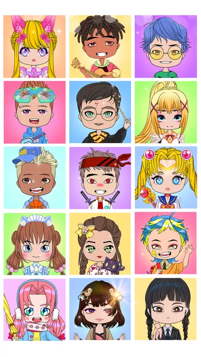 Tangkapan layar Chibi Maker: Dress Up Games