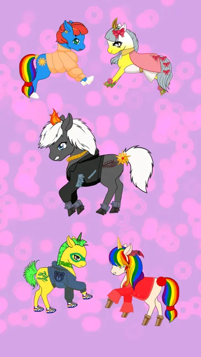 Скриншоты Chibi Unicorn - Avatar Creator