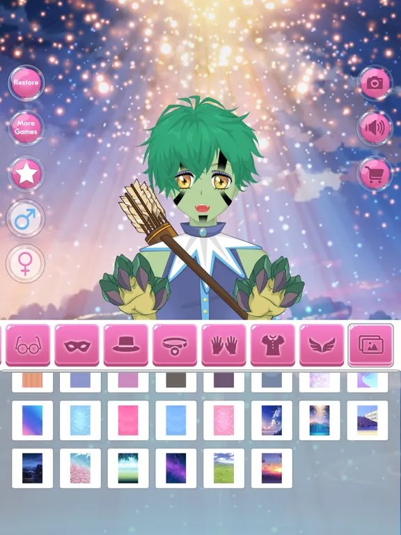 Anime Avatar - Face Maker iPad  Ekran Görüntüleri
