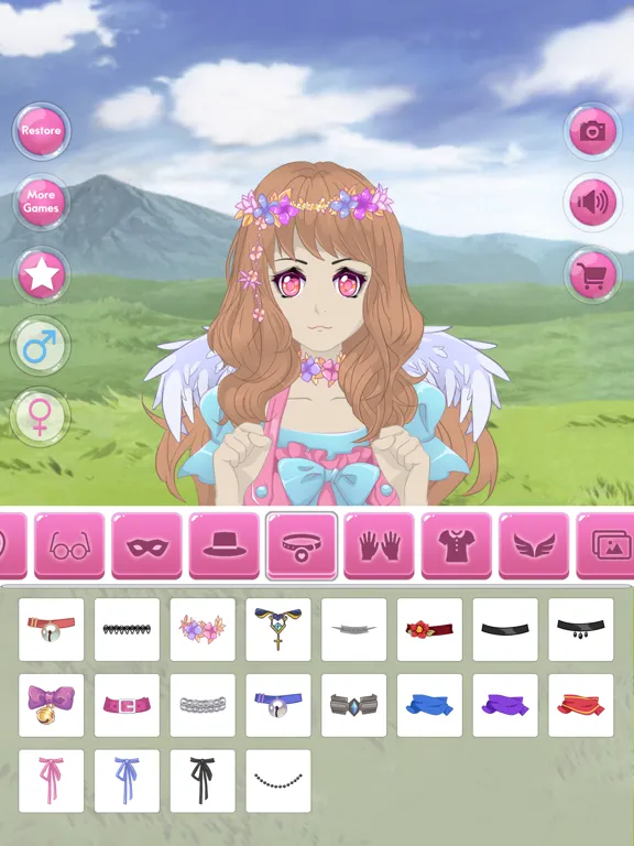 Anime Avatar - Face Maker iPad  Ekran Görüntüleri