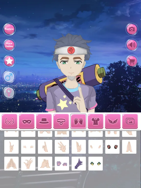 Anime Avatar - Face Maker iPad  Ekran Görüntüleri