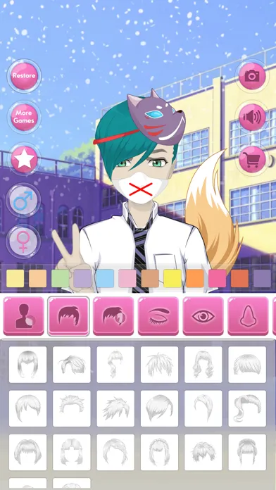 Anime Avatar - Face Maker Ekran Görüntüleri