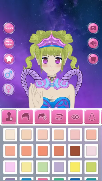 Anime Avatar - Face Maker Ekran Görüntüleri