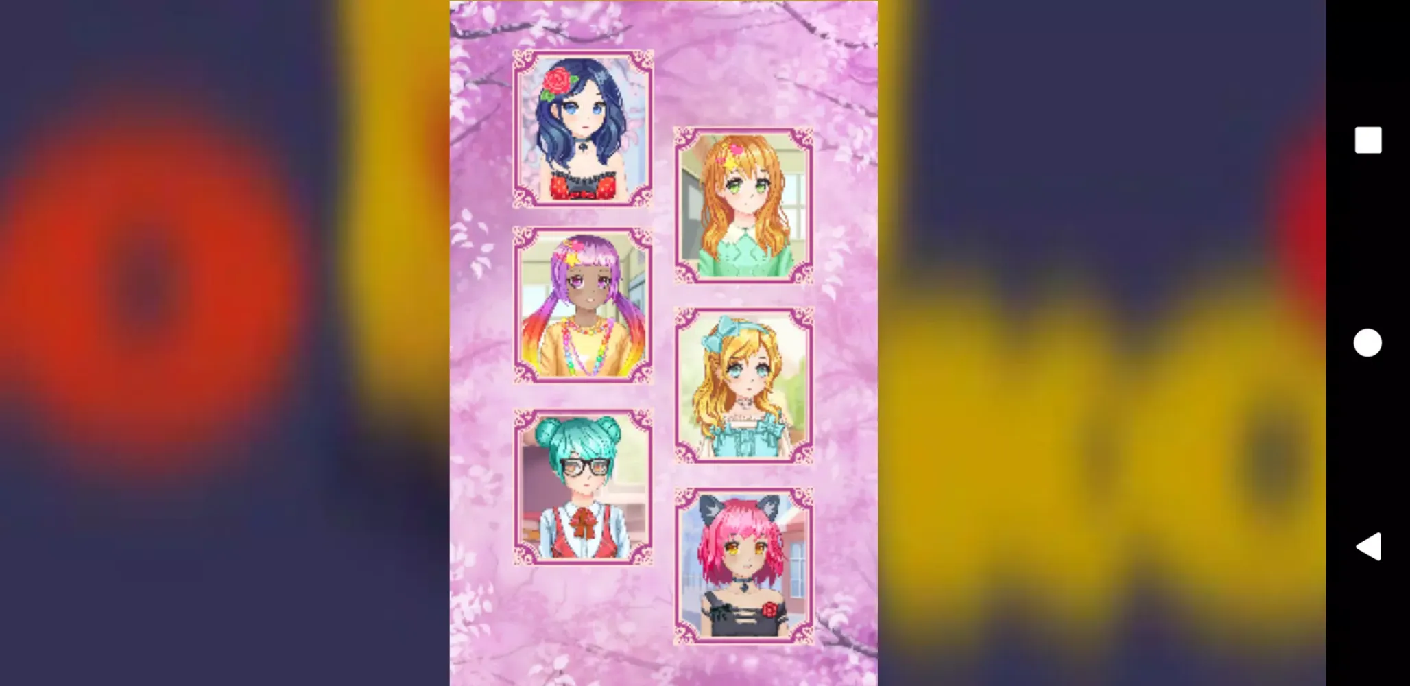 Capturas de tela do Ninja Anime