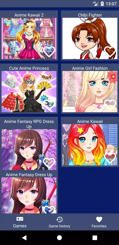 Capturas de tela do Ninja Anime