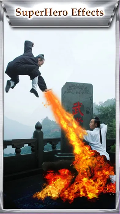 ภาพหน้าจอของ Super power FX - Add Superhero.s Effect to Pic