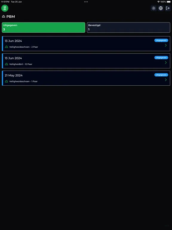 XYZRisk iPad スクリーンショット