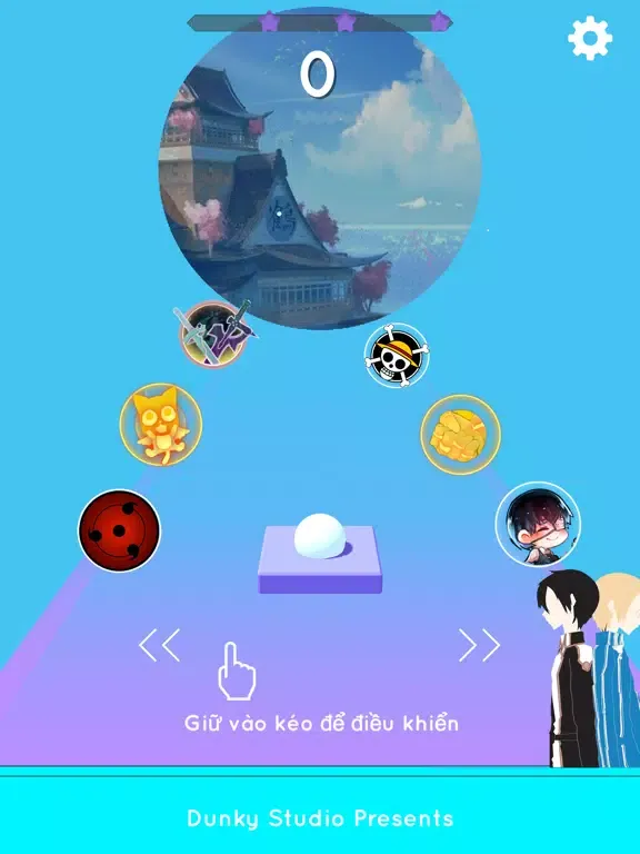 Anime Tiles Hop iPad  스크린샷
