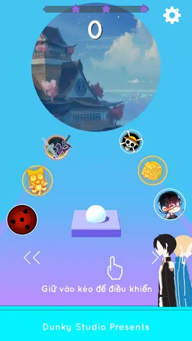 Anime Tiles Hop 스크린샷