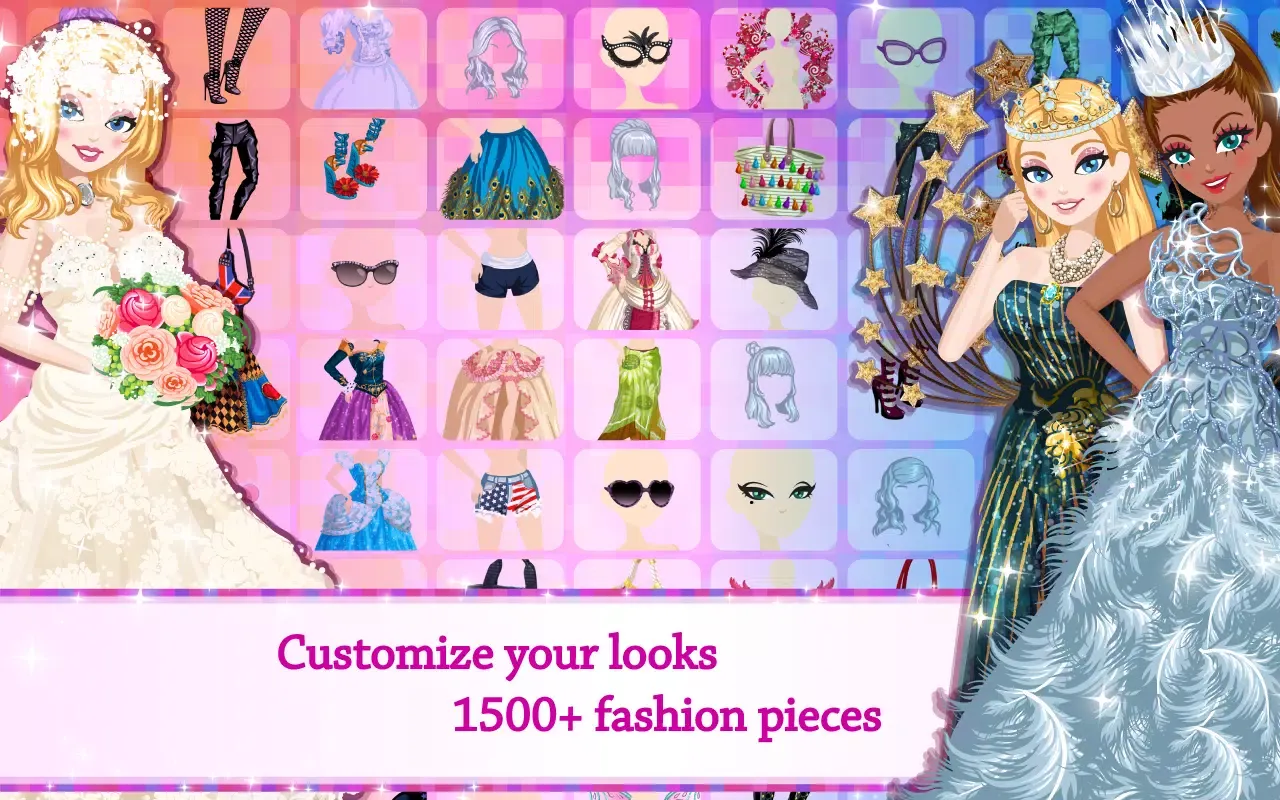 Capturas de tela do Star Girl