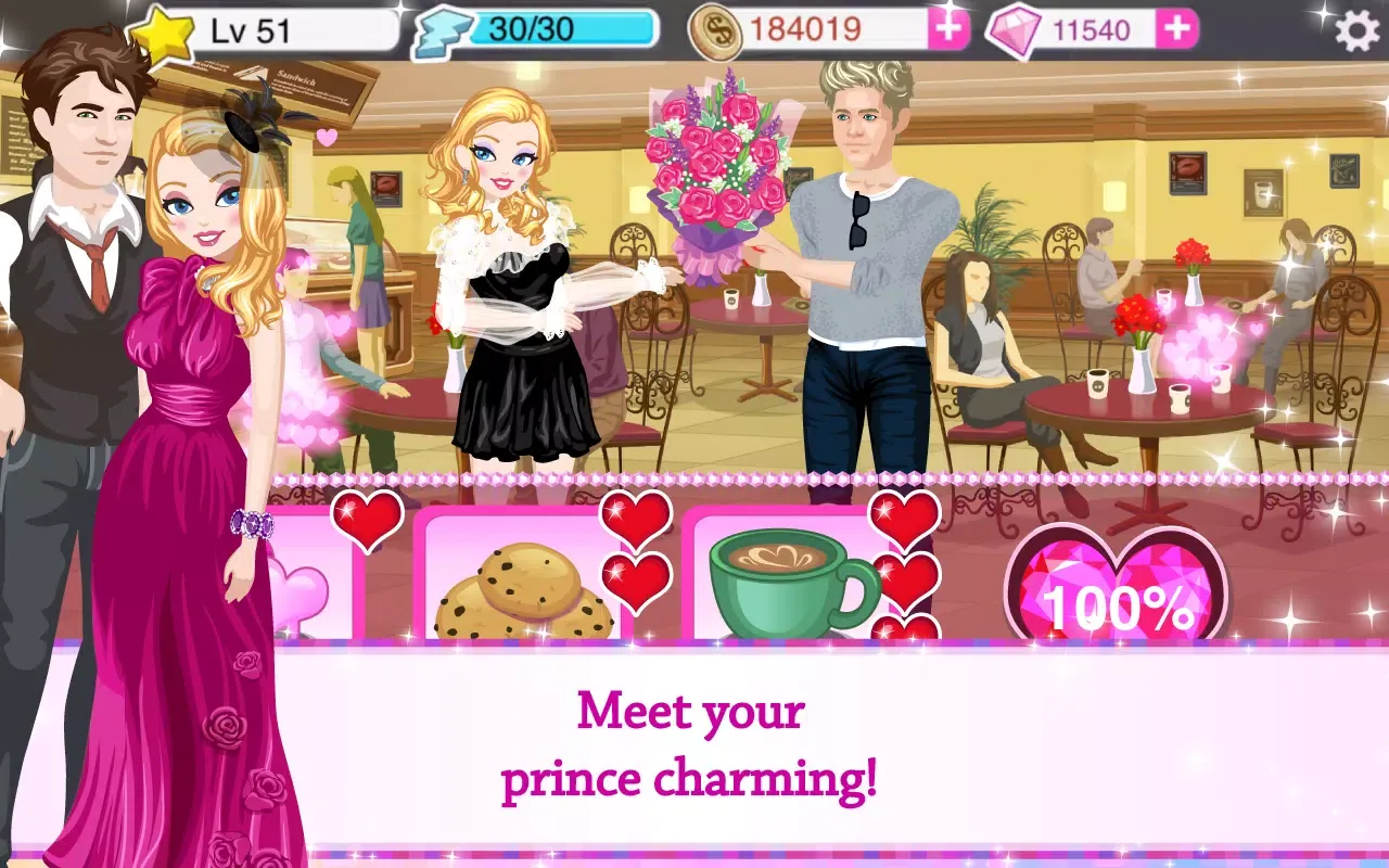 Capturas de tela do Star Girl
