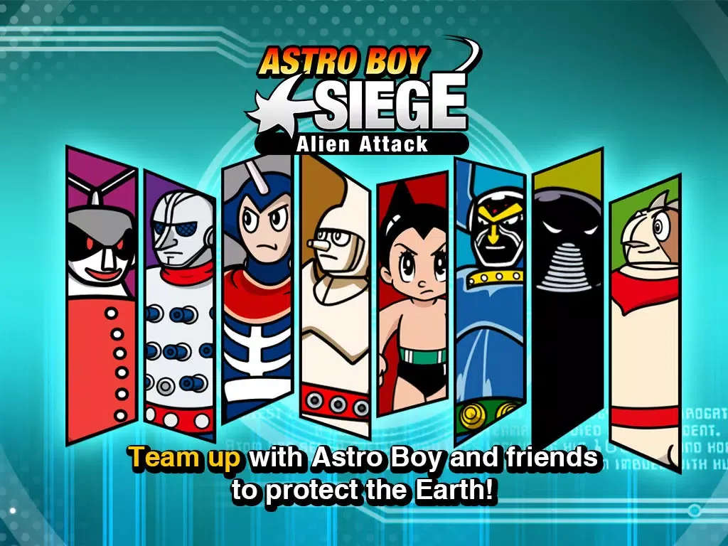 Zrzuty ekranu Astro Boy Siege: Alien Attack iPad 