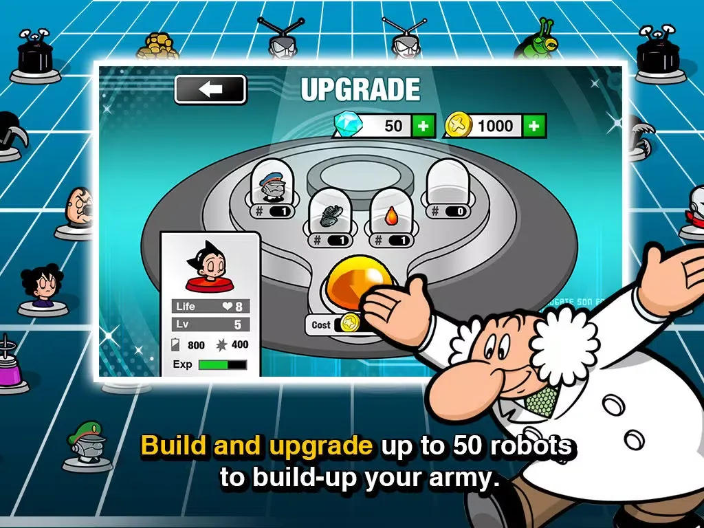 Zrzuty ekranu Astro Boy Siege: Alien Attack iPad 