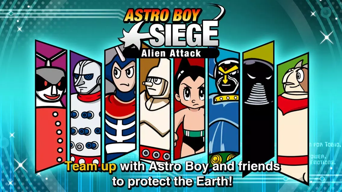 Zrzuty ekranu Astro Boy Siege: Alien Attack