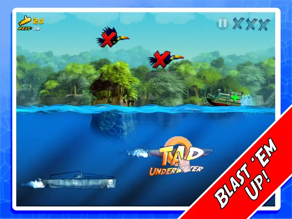 Pirate Subs Lite iPad  Ekran Görüntüleri