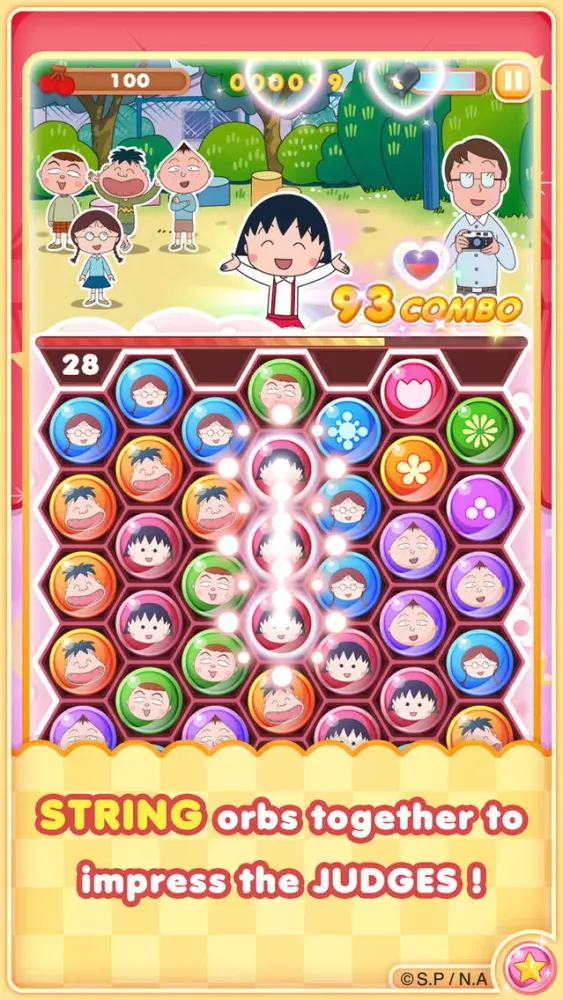 Zrzuty ekranu Chibi Maruko Chan Dream Stage