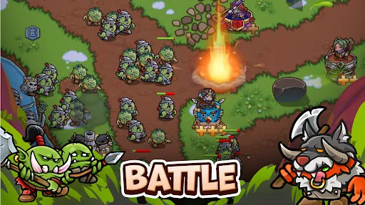 ภาพหน้าจอของ Crazy Defense Heroes - TD Game